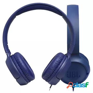 Cuffie JBL Tune 500 PureBass On-Ear - Blu