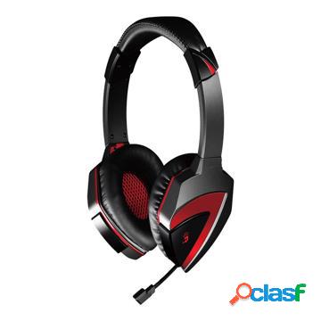 Cuffie con Cablaggio A4tech G500 - Nero / Rosso