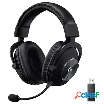 Cuffie da gioco wireless Logitech G Pro X - nere