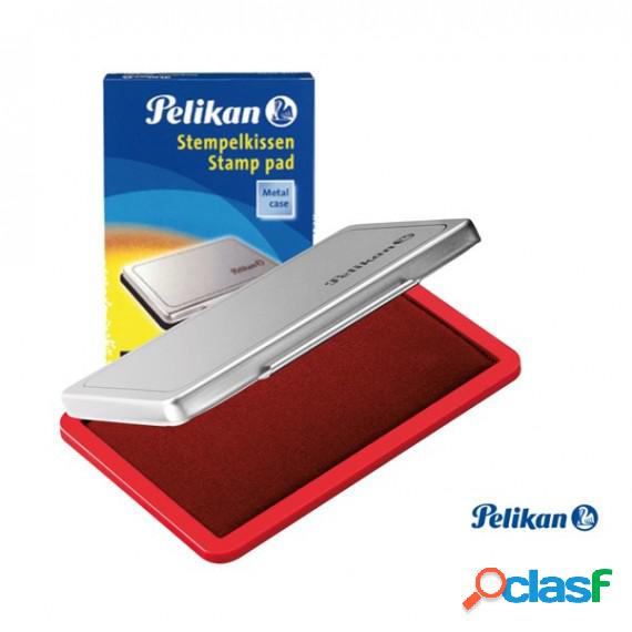 Cuscinetto per timbri - 7x11 cm - rosso - Pelikan