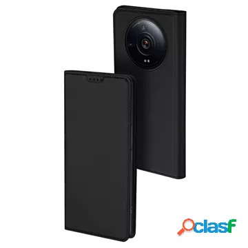 Custodia Flip Dux Ducis Skin Pro Xiaomi 12S Ultra - Nera