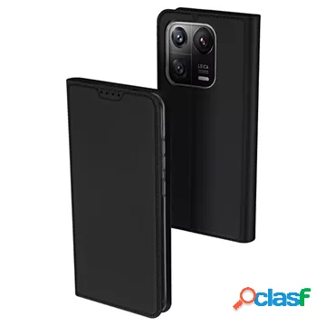 Custodia Flip Dux Ducis Skin Pro per Xiaomi 13 Pro - Nera