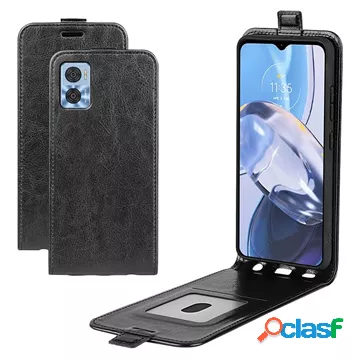 Custodia Flip Verticale con Slot per Schede per Motorola