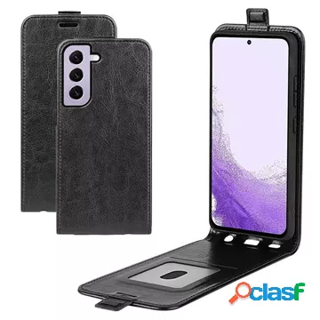 Custodia Flip Verticale per Samsung Galaxy S23+ 5G con Slot