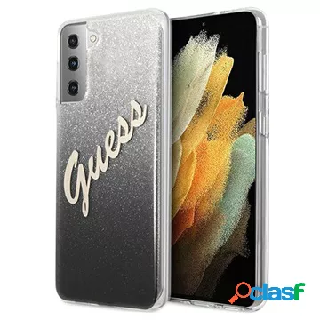 Custodia Guess Glitter Gradient Script per Samsung Galaxy