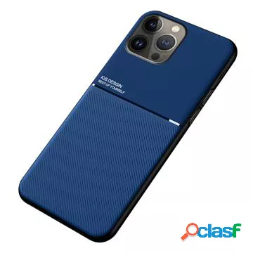 Custodia Ibrida IQS Design per iPhone 14 Pro Max - Blu