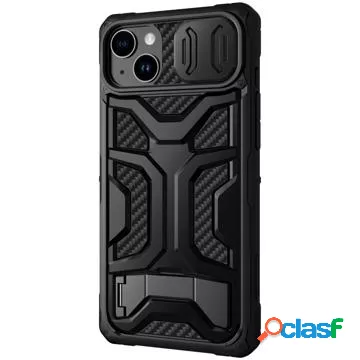 Custodia Ibrida Nillkin Adventurer per iPhone 14 Plus - Nera