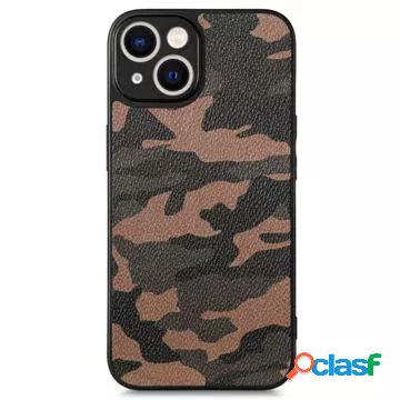 Custodia Ibrida per iPhone 14 Plus Camouflage Series -