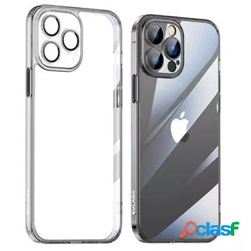 Custodia Ibrida per iPhone 14 Pro Max Sulada Crystal Steel -