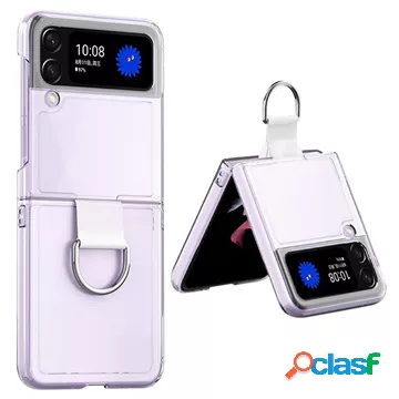 Custodia Samsung Galaxy Z Flip4 con Anello in Metallo -