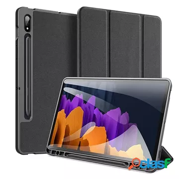 Custodia Tri-Fold per Samsung Galaxy Tab S7/S8 Dux Ducis