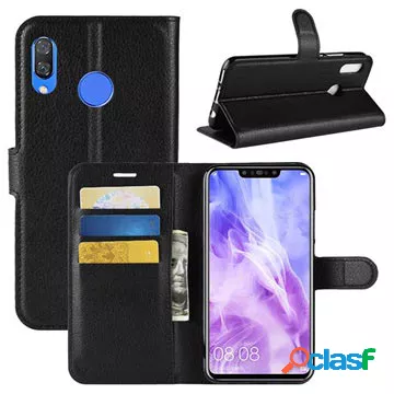 Custodia a Portafoglio Huawei Nova 3 con Funzione Stand -