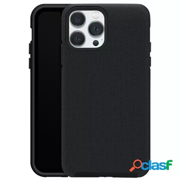 Custodia ibrida Prio Double Shell per iPhone 14 Pro - Nera