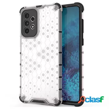 Custodia ibrida a nido d'ape per Samsung Galaxy A73 5G con
