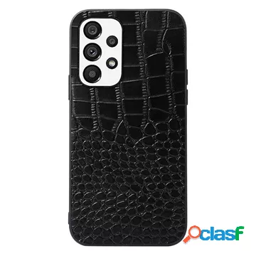 Custodia ibrida per Samsung Galaxy A33 5G serie coccodrillo