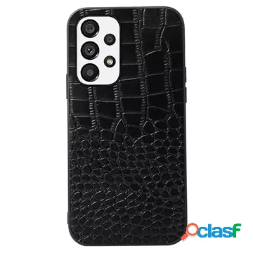 Custodia ibrida per Samsung Galaxy A53 5G serie coccodrillo