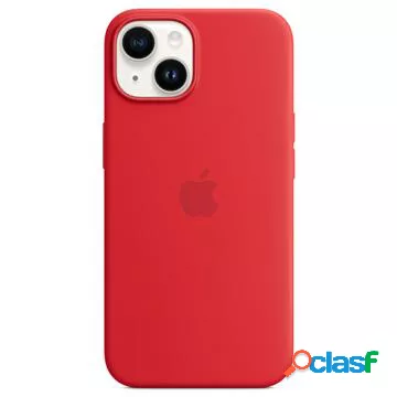 Custodia in Silicone per iPhone 14 Apple con MagSafe