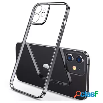 Custodia in TPU per iPhone 12 con cornice placcata Sulada -