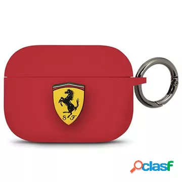 Custodia in silicone Scuderia Ferrari AirPods Pro - Rossa