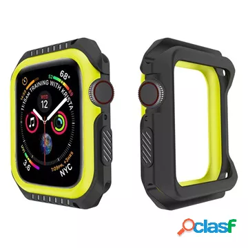 Custodia in silicone per Apple Watch Series 4 - 44 mm - nera