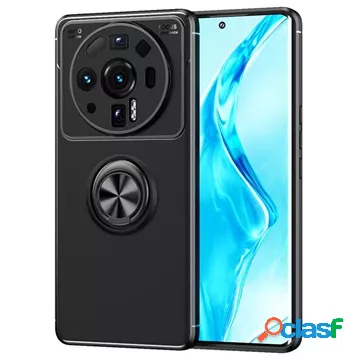 Custodia magnetica per anello Xiaomi 12S Ultra - Nera