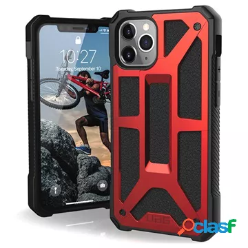 Custodia per iPhone 11 Pro UAG serie Monarch - rossa / nera