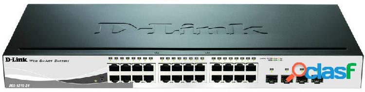 D-Link DGS-1210-24/E Switch di rete RJ45/SFP 24+4 porte 56