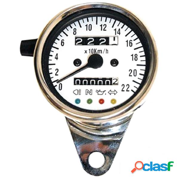 Daytona 360-670 contachilometri meccanico acciaio inox 60mm