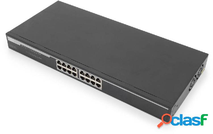 Digitus DN-80112 Switch di rete da 19 16 Porte 10 / 100 /