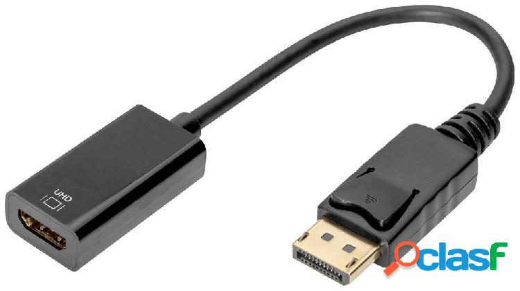 Digitus DisplayPort / HDMI Cavo Spina DisplayPort, Presa