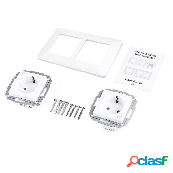 Dual DE UE WiFi Smart Light Interruttore a parete presa di