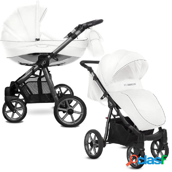 Duo BABYACTIVE Mommy Glossy White Pelle Space Grey