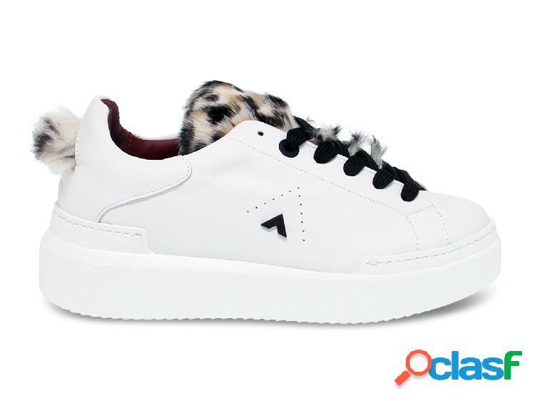 ED PARRISH SNEAKERS DONNA LALDMA53 PELLE BIANCO