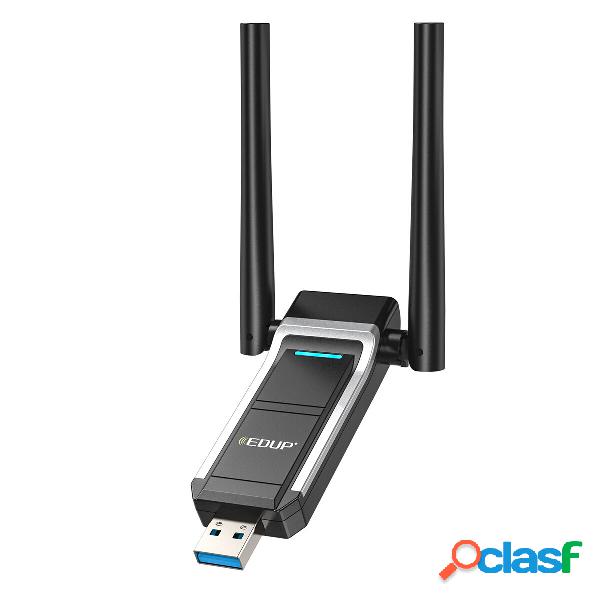 EDUP Adattatore WiFi Wireless USB 1300Mbps 2.4/5.8G Dual