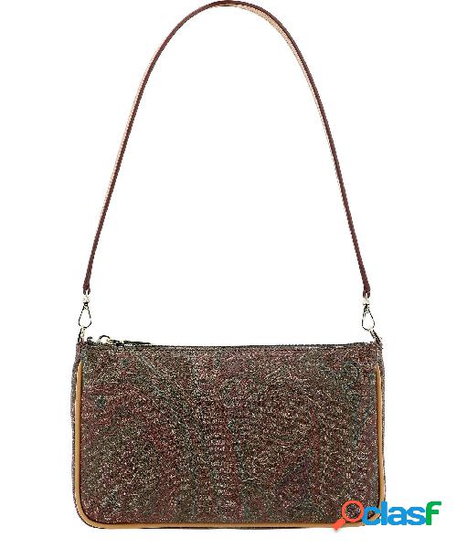 ETRO BORSA A SPALLA DONNA 014278010600 PELLE MARRONE