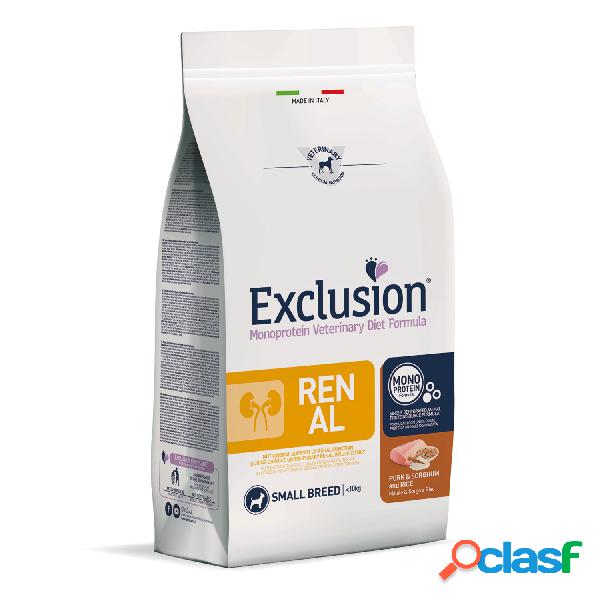 Exclusion Monoprotein Veterinary Diet Dog Adult Small Renal