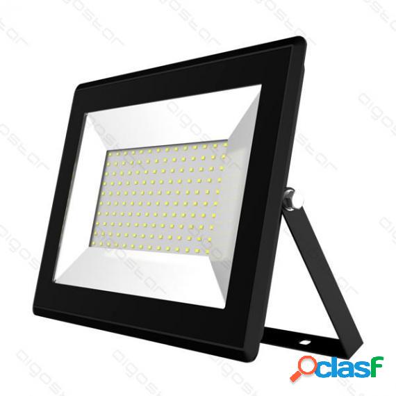 Faro Led Slim Ip65 100W - 10000 Lumen - 6400K Luce Fredda -