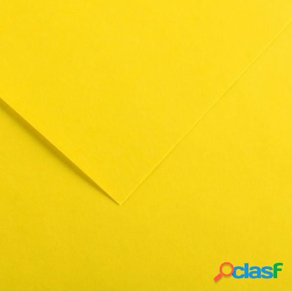 Foglio Colorline - 70x100 cm - 220 gr - giallo canarino -