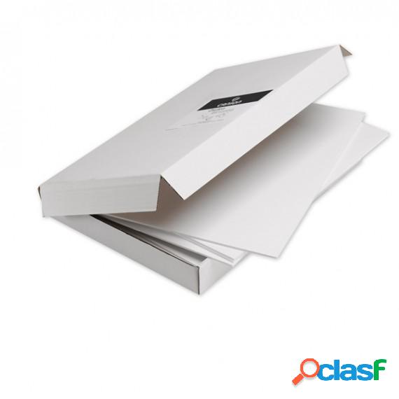 Foglio carton mousse - 50x70 cm - spessore 5 mm - bianco -