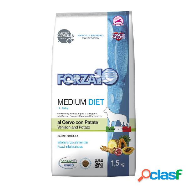 Forza10 Diet Dog Medium Diet al Cervo con Patate 1,5 kg