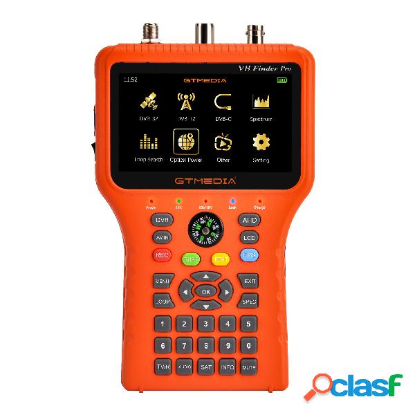 GTMEDIA V8 Finder Pro Satellite Signal Finder DVB-S2X S2 S