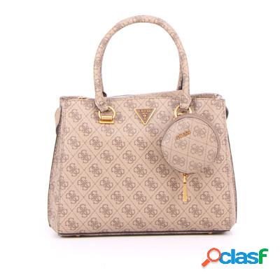 GUESS Alexie girlfriend - latte logo