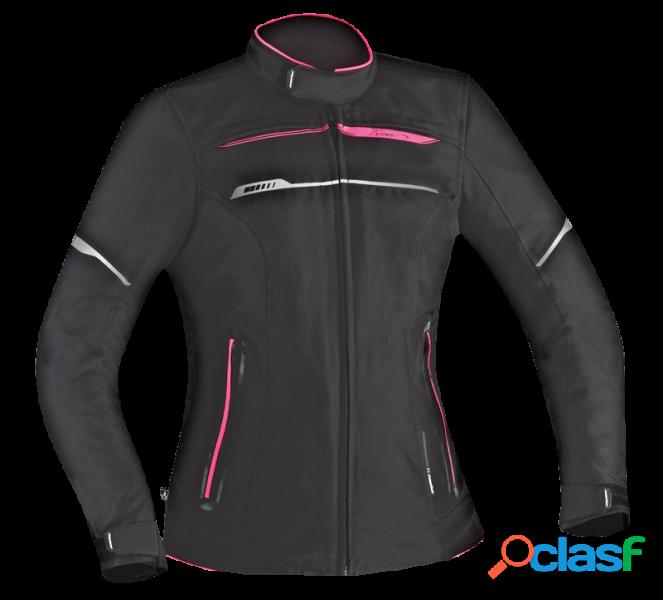 Giacca moto donna Ixon C-Sizing Zetec Lady C HP Nero Bianco