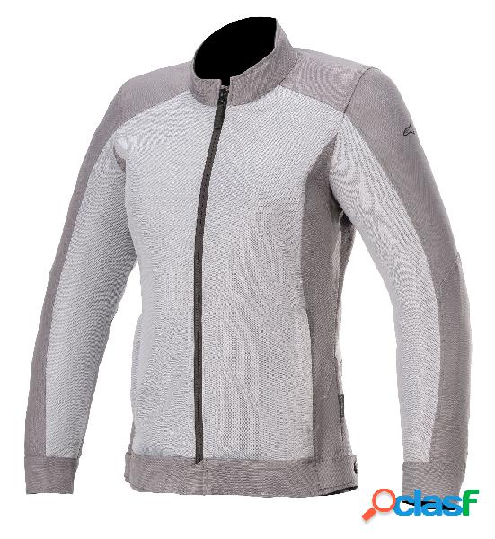 Giacca moto donna estiva Alpinestars CALABASAS AIR Grigio