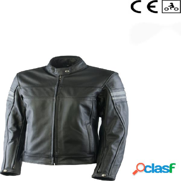 Giacca moto donna pelle OJ LEGEND Nero