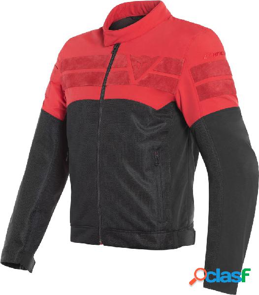 Giacca moto estiva Dainese AIR-TRACK Nero Rosso