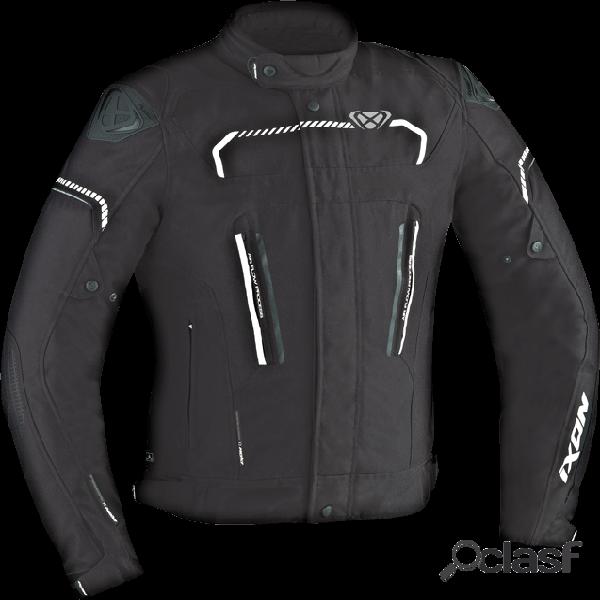 Giacca moto invernale Ixon Exhale HP Nero Bianco