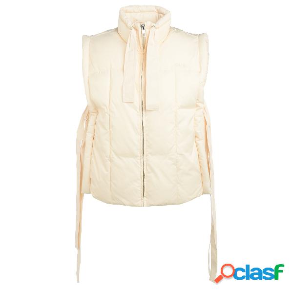 Gilet oversize Ganni panna