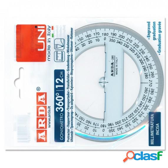 Goniometro Uni - 360gradi - 12cm - Arda