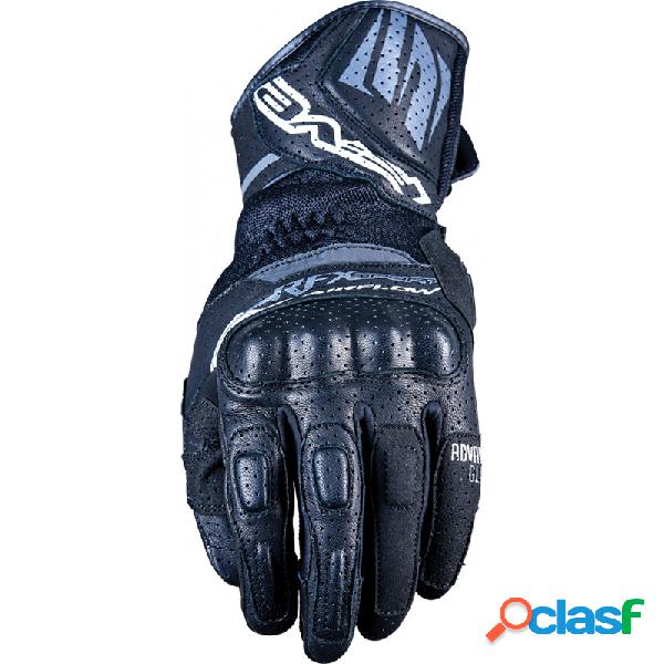 Guanti moto pelle Five RFX SPORT AIRFLOW Nero